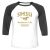 Unisex 3/4 Baseball Tee
