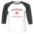 Unisex 3/4 Baseball Tee