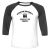 Unisex 3/4 Baseball Tee