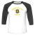 Unisex 3/4 Baseball Tee
