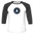 Unisex 3/4 Baseball Tee