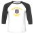 Unisex 3/4 Baseball Tee