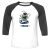Unisex 3/4 Baseball Tee