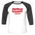 Unisex 3/4 Baseball Tee
