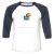 Unisex 3/4 Baseball Tee