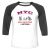 Unisex 3/4 Baseball Tee