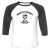Unisex 3/4 Baseball Tee