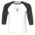 Unisex 3/4 Baseball Tee