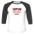 Unisex 3/4 Baseball Tee