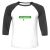 Unisex 3/4 Baseball Tee