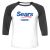 Unisex 3/4 Baseball Tee