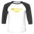 Unisex 3/4 Baseball Tee