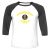 Unisex 3/4 Baseball Tee