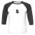 Unisex 3/4 Baseball Tee