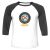 Unisex 3/4 Baseball Tee