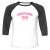 Unisex 3/4 Baseball Tee