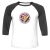 Unisex 3/4 Baseball Tee