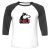 Unisex 3/4 Baseball Tee