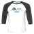 Unisex 3/4 Baseball Tee