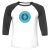 Unisex 3/4 Baseball Tee