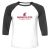 Unisex 3/4 Baseball Tee