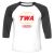 Unisex 3/4 Baseball Tee