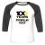 Unisex 3/4 Baseball Tee