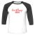 Unisex 3/4 Baseball Tee