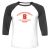 Unisex 3/4 Baseball Tee