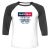 Unisex 3/4 Baseball Tee