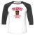 Unisex 3/4 Baseball Tee