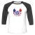 Unisex 3/4 Baseball Tee
