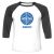 Unisex 3/4 Baseball Tee