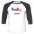 Unisex 3/4 Baseball Tee