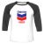Unisex 3/4 Baseball Tee