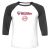 Unisex 3/4 Baseball Tee