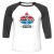 Unisex 3/4 Baseball Tee