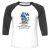 Unisex 3/4 Baseball Tee