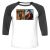 Unisex 3/4 Baseball Tee