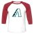 Unisex 3/4 Baseball Tee