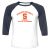 Unisex 3/4 Baseball Tee