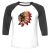 Unisex 3/4 Baseball Tee
