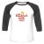 Unisex 3/4 Baseball Tee