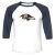 Unisex 3/4 Baseball Tee