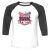 Unisex 3/4 Baseball Tee