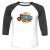 Unisex 3/4 Baseball Tee