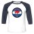 Unisex 3/4 Baseball Tee