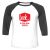 Unisex 3/4 Baseball Tee