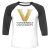 Unisex 3/4 Baseball Tee