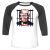 Unisex 3/4 Baseball Tee